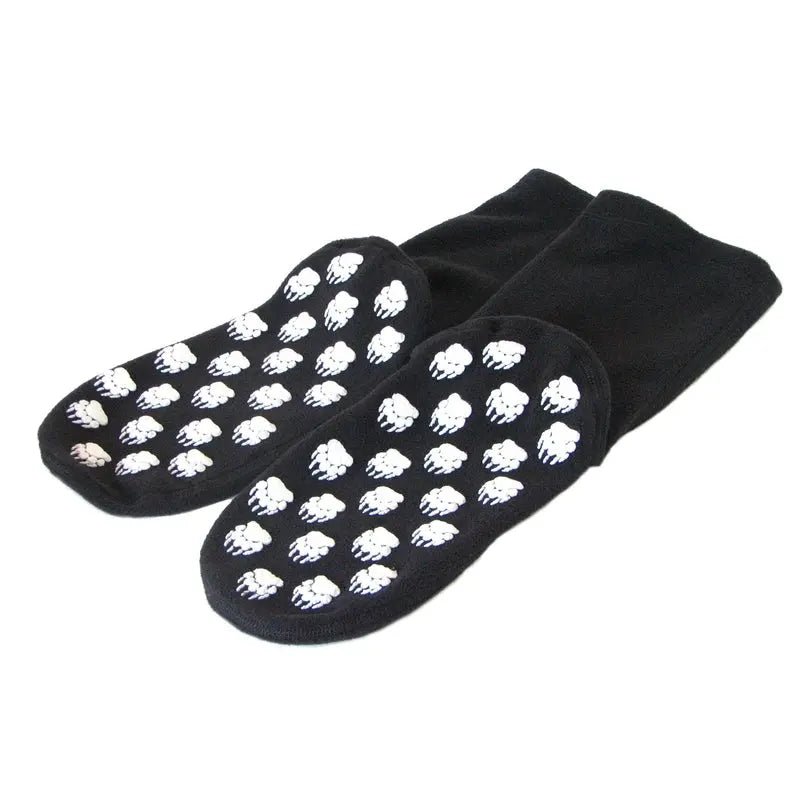Polar Feet Supersoft Fleece Socks - Black - Pleasant valley salesPolar Feet Supersoft Fleece Socks - Black