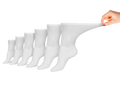 Women's Cotton Diabetic Crew Socks (6 Pair) - Pleasant valley salesWomen's Cotton Diabetic Crew Socks (6 Pair)