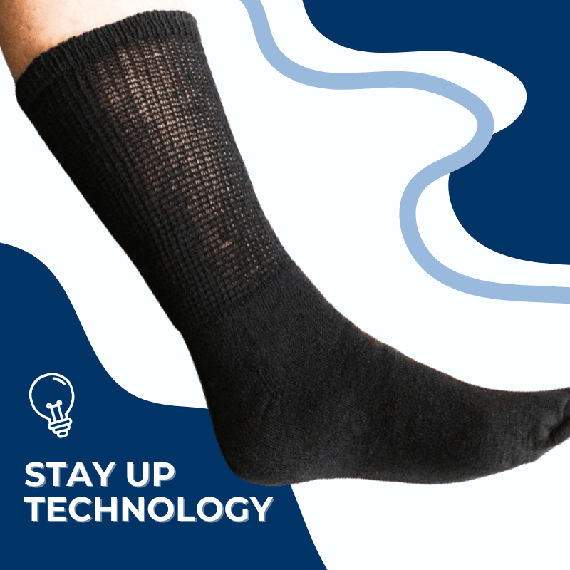 Women's Cotton Diabetic Crew Socks (6 Pair) - Pleasant valley salesWomen's Cotton Diabetic Crew Socks (6 Pair)