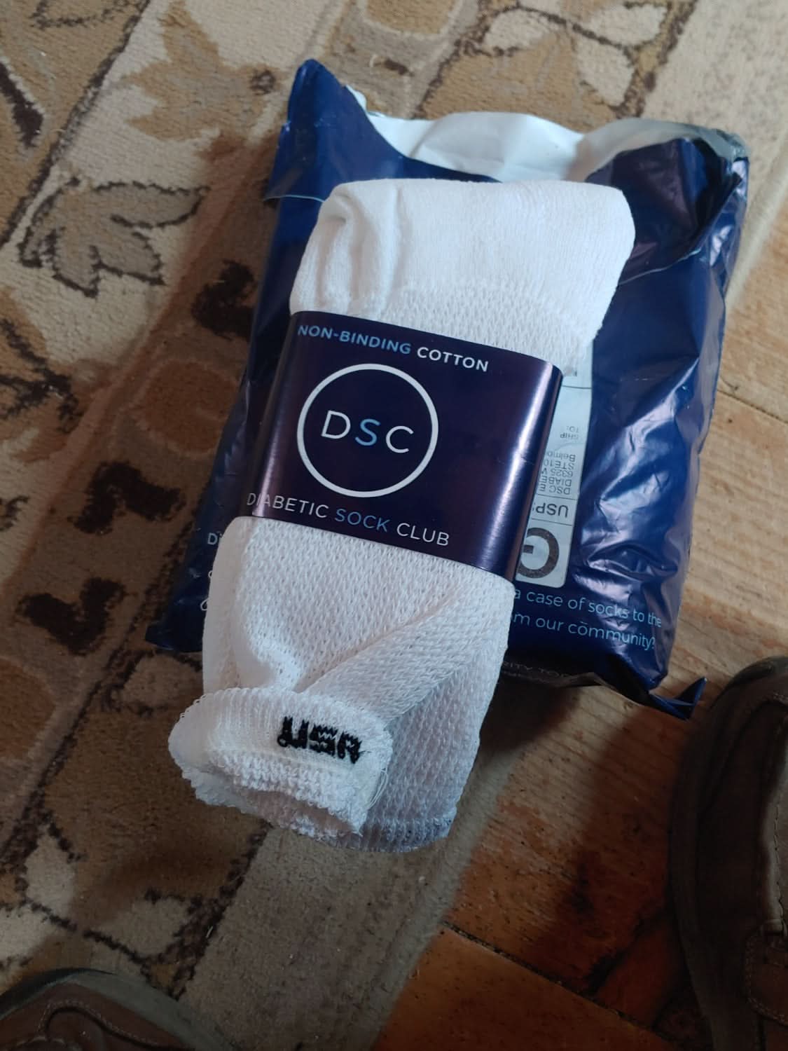 Women's Cotton Diabetic Crew Socks (6 Pair) - Pleasant valley salesWomen's Cotton Diabetic Crew Socks (6 Pair)